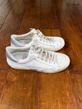 Dolce Vita Zina 360 Sneakers with Silver Heel